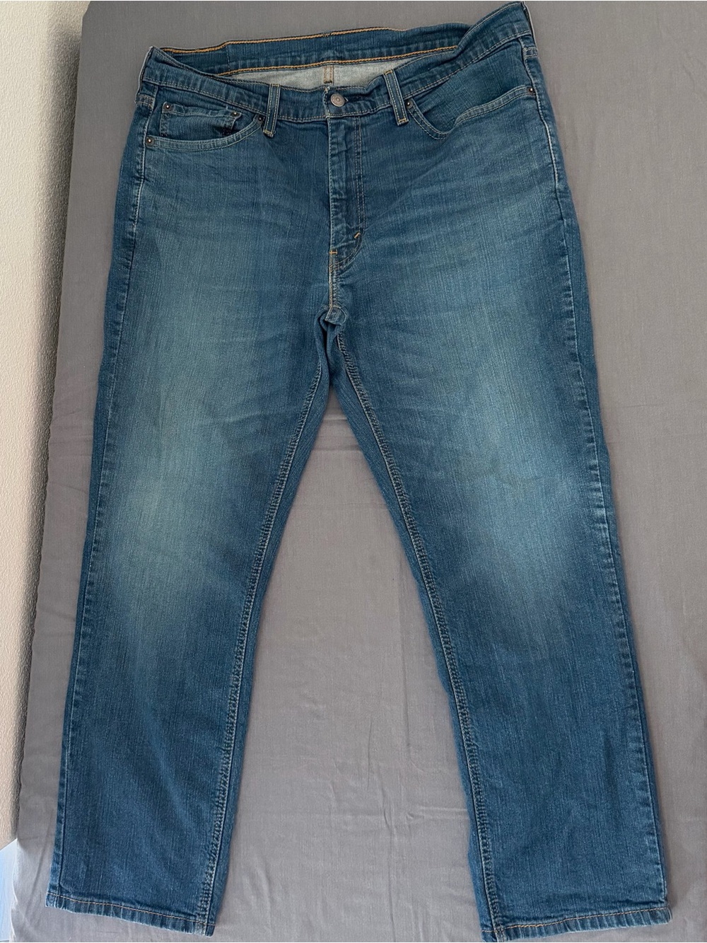 Levi's Slim Straight Blue Denim Jeans